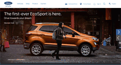 Desktop Screenshot of ford.ca
