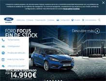 Tablet Screenshot of ford.es