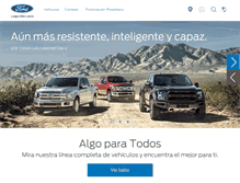 Tablet Screenshot of es.ford.com