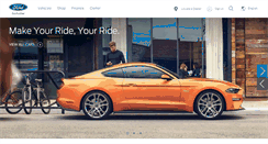 Desktop Screenshot of ford.com