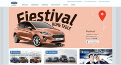 Desktop Screenshot of ford.ee