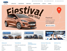 Tablet Screenshot of ford.ee